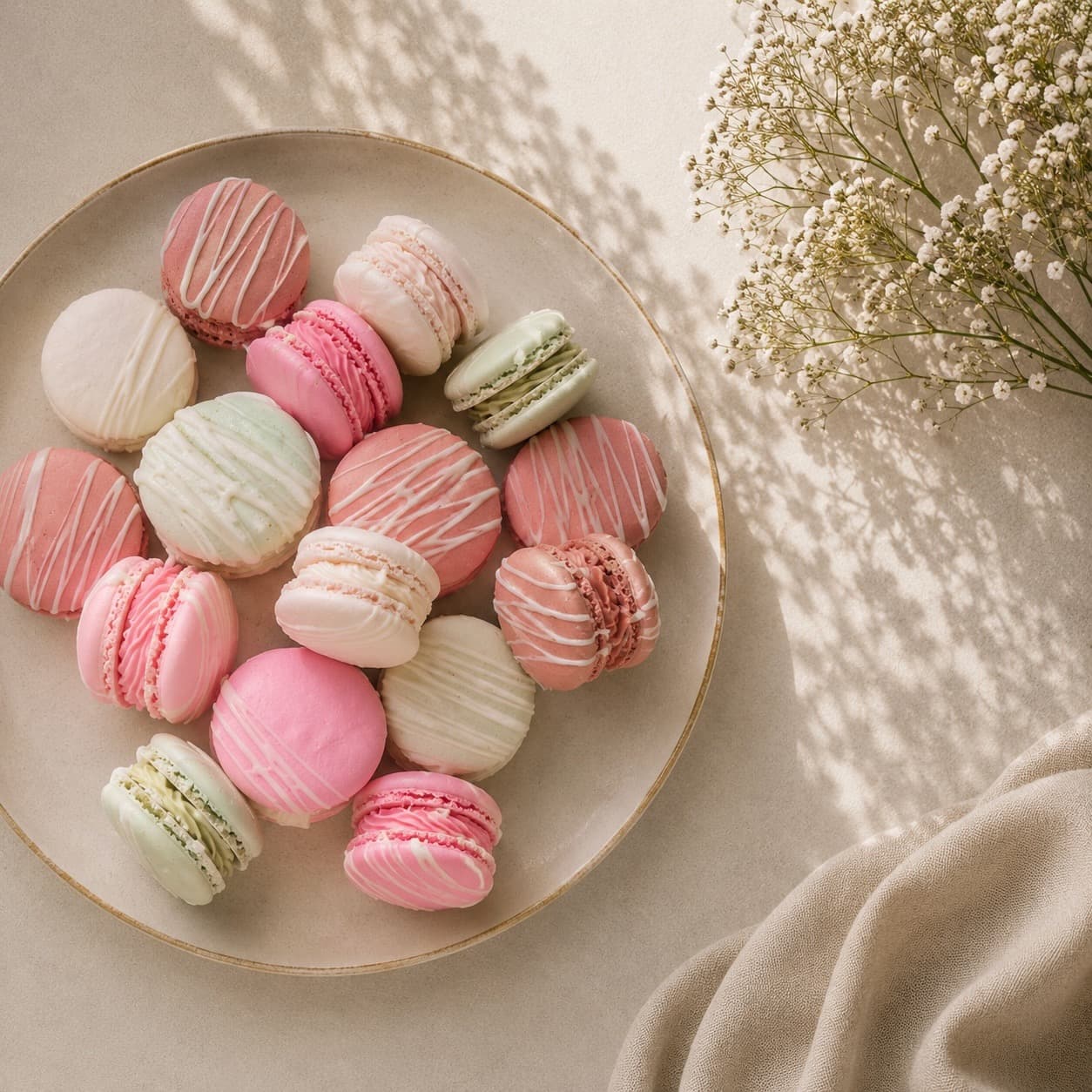 The Lotus Bakehouse macarons